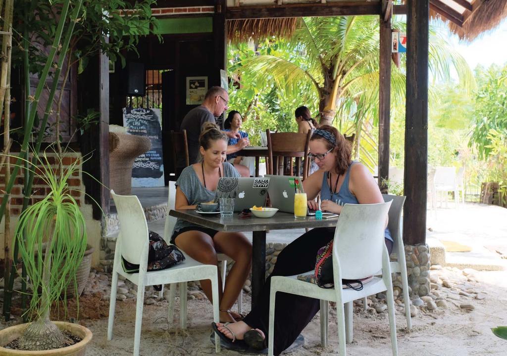 Panji Panji Tropical Wooden Home Pantai Cenang  Eksteriør billede