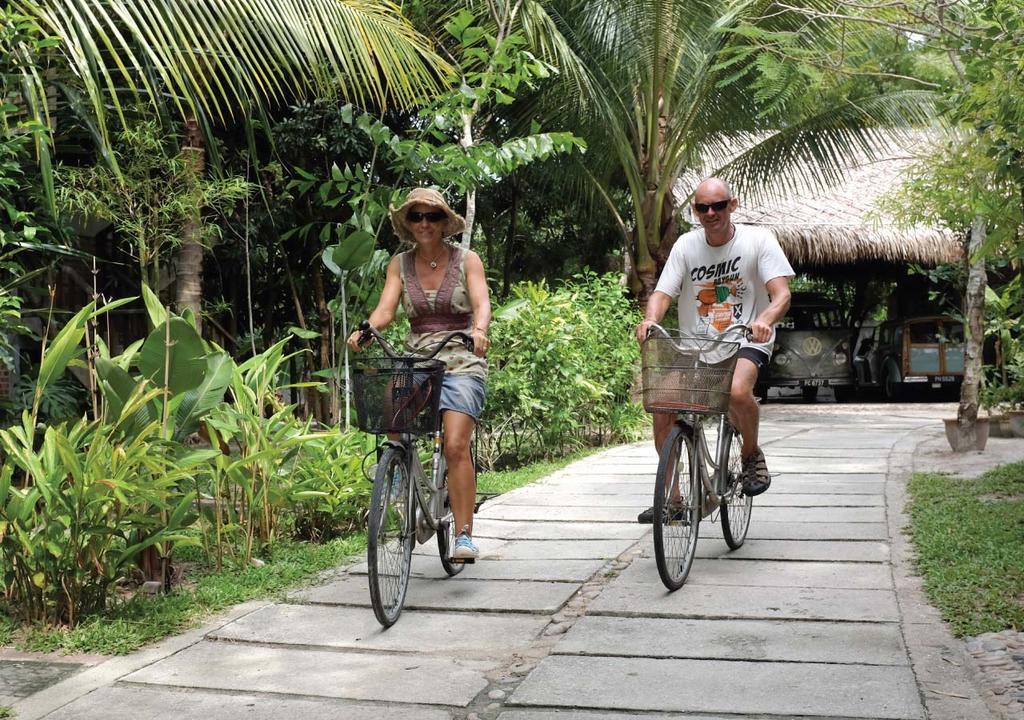 Panji Panji Tropical Wooden Home Pantai Cenang  Eksteriør billede