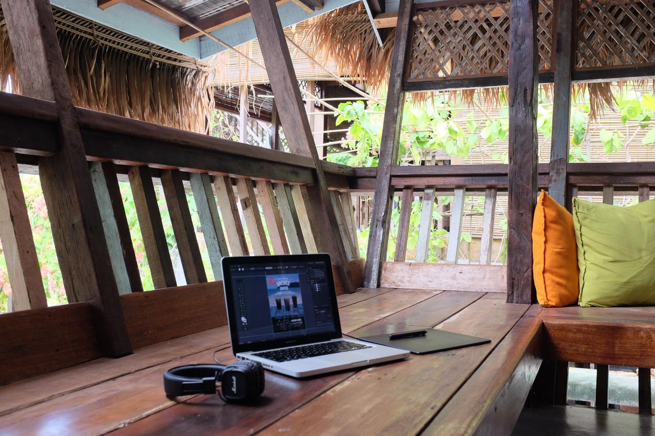 Panji Panji Tropical Wooden Home Pantai Cenang  Eksteriør billede